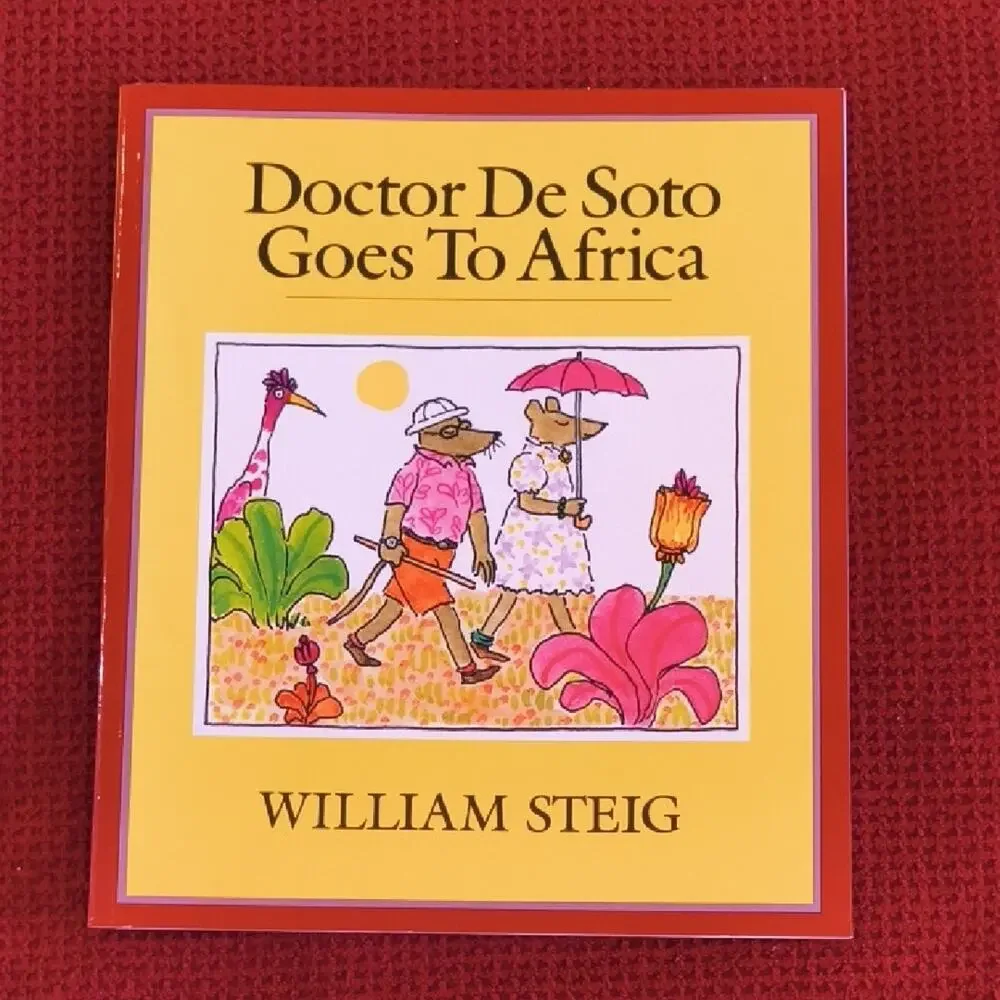 Doctor De Soto Goes To Africa Paperback Book, NWT